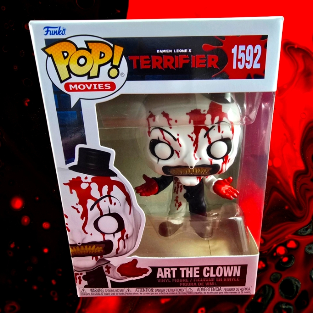 Art the clown funko # 1592 (nib) With Pop Protector